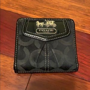 Black Coach wallet